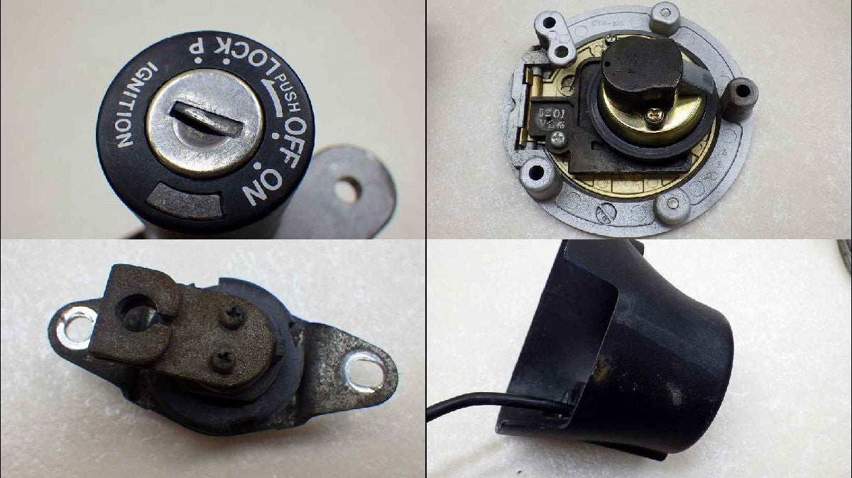 Ducati Monster S4RS 2006-2008 Ignition Lock Key Set Instrument Cluster ECU OEM