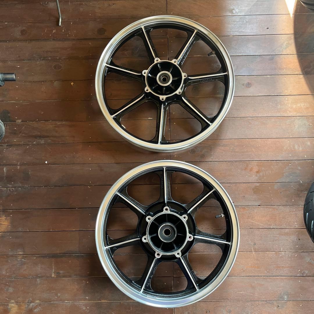 Kawasaki Z1100GP Front & Rear Wheels Set Genuine OEM