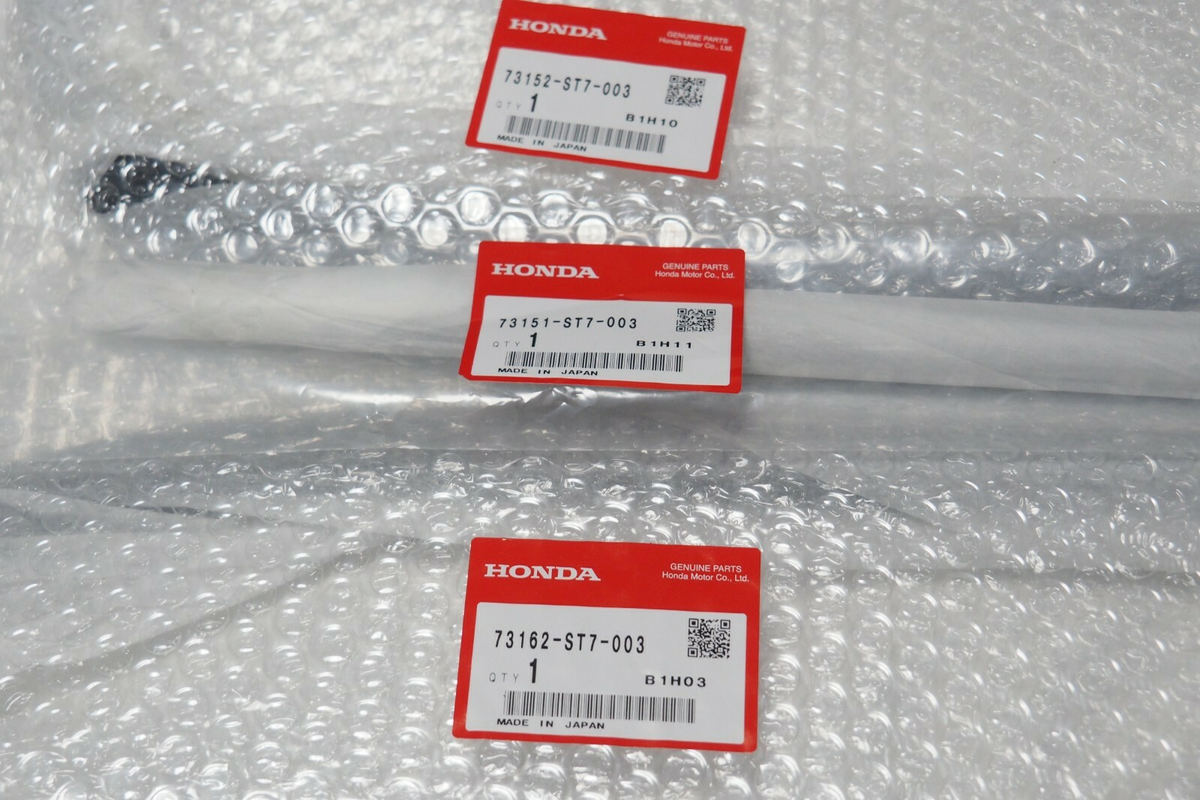 HONDA Genuine INTEGRA TYPE R DC2 Front Windshield Molding Left Right  Upper  Set