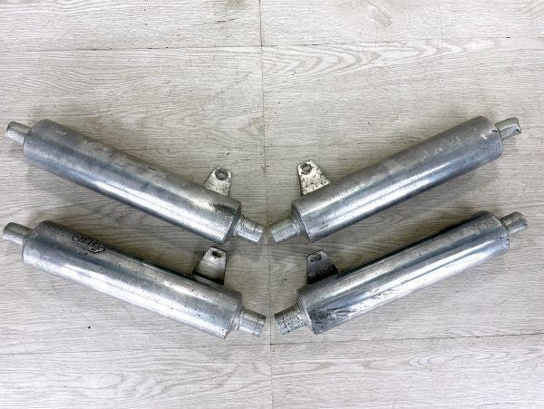 SRS Sugaya Expansion Chamber Silencer Exhaust for Suzuki RG500 Gamma 1985-1989