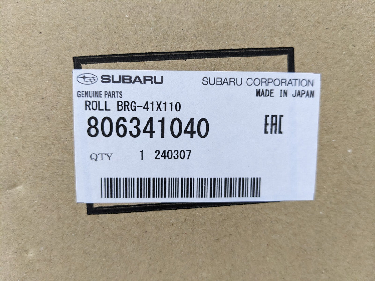 806341040 SUBARU IMPREZA WRX STI GDB ROLLER BEARING GENUINE OEM