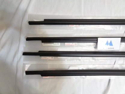 Lexus Toyota Genuine 2001-05 IS300 Door Belt Moulding Front Rear LH RH Set of 4