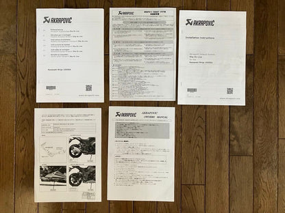 AKRAPOVIC Slip-On Muffler Carbon for Kawasaki Ninja 1000sx