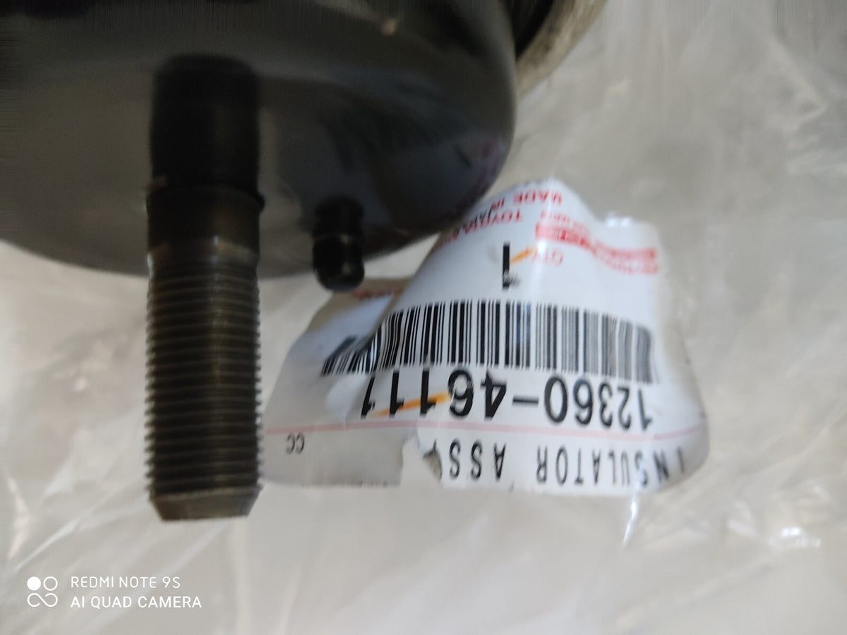 12360-46111 x 2 GENUINE TOYOTA 95-98 SUPRA TWO FRONT ENGINE MOUNTING INSULATOR