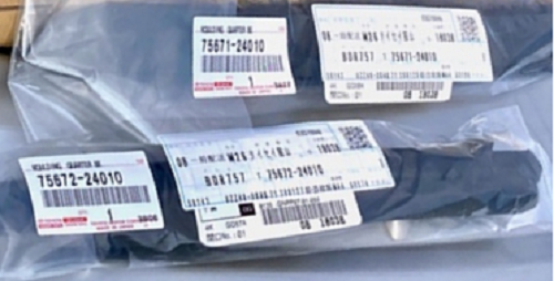 Genuine TOYOTA  LEXUS SOARER SC430 Quarter Belt Moulding RH LH set