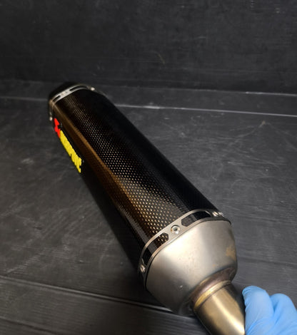 Akrapovic Carbon Slip-On Exhaust Muffler for Honda CBR400R