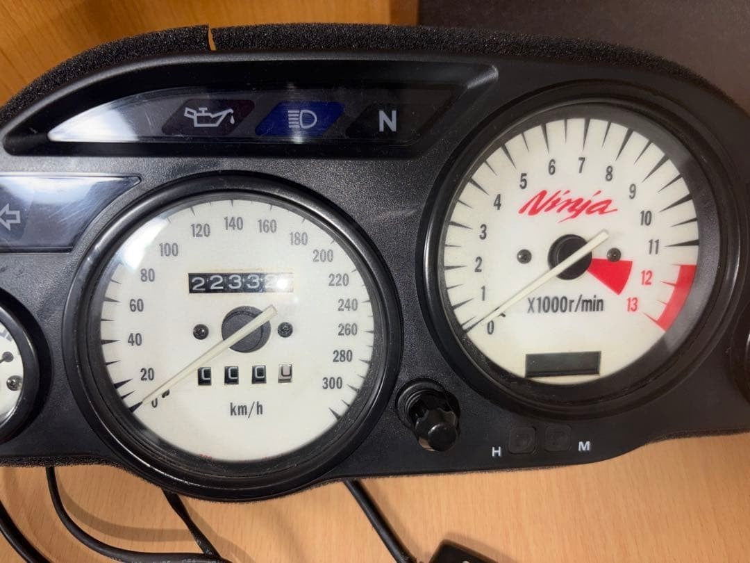 Kawasaki Ninja ZX-11 ZZR1100 D7 Speedometer Instrument Gauge Cluster OEM Genuine