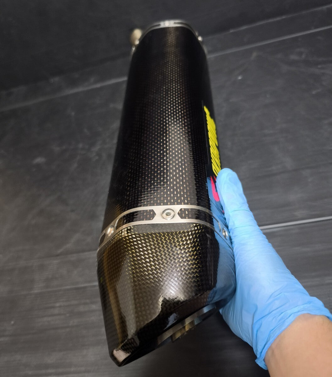 Akrapovic Carbon Slip-On Exhaust Muffler for Honda CBR400R