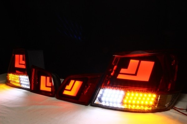 Acrylic Design LED Tail Lights for Subaru Legacy B4 BM9 BMG BMM 2009-2014