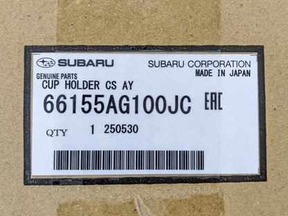 Subaru Genuine 2008-2018 Impreza WRX STi Center Console Cup Holder 66155AG100JC