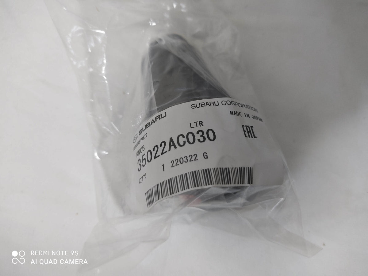 35022AC030 SUBARU GC8 Impreza WRX Genuine 5MT Leather Shift Knob