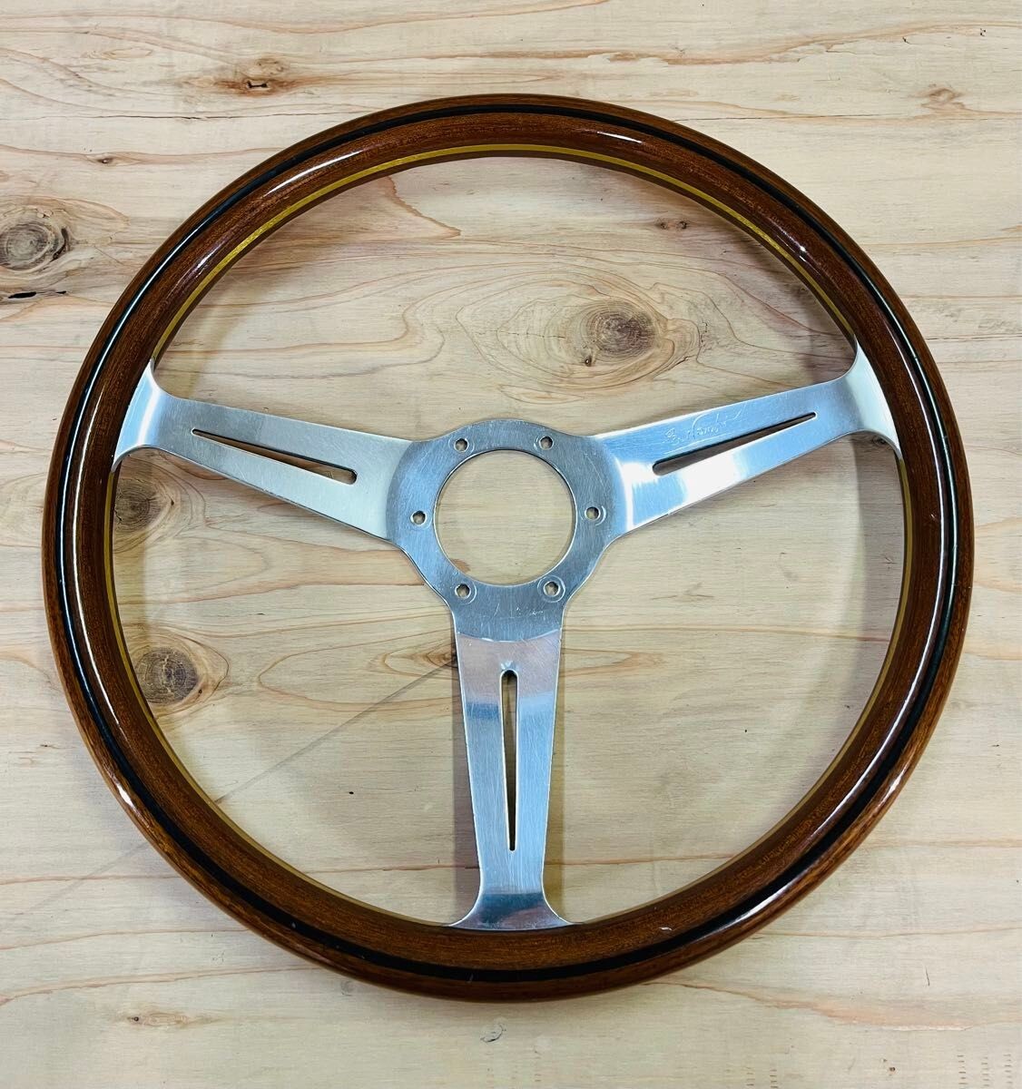 NARDI TORINO Wood Steering Wheel