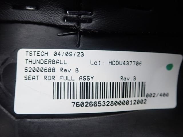 Harley-Davidson FXBR Breakout 2023-2026 Front Rider Seat Genuine OEM