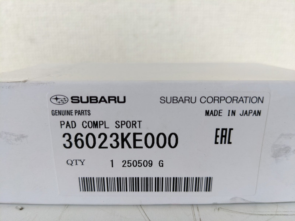 Subaru Genuine OEM NEW Brake Gas Pedal Set Aluminum Set Impreza Forester Outback