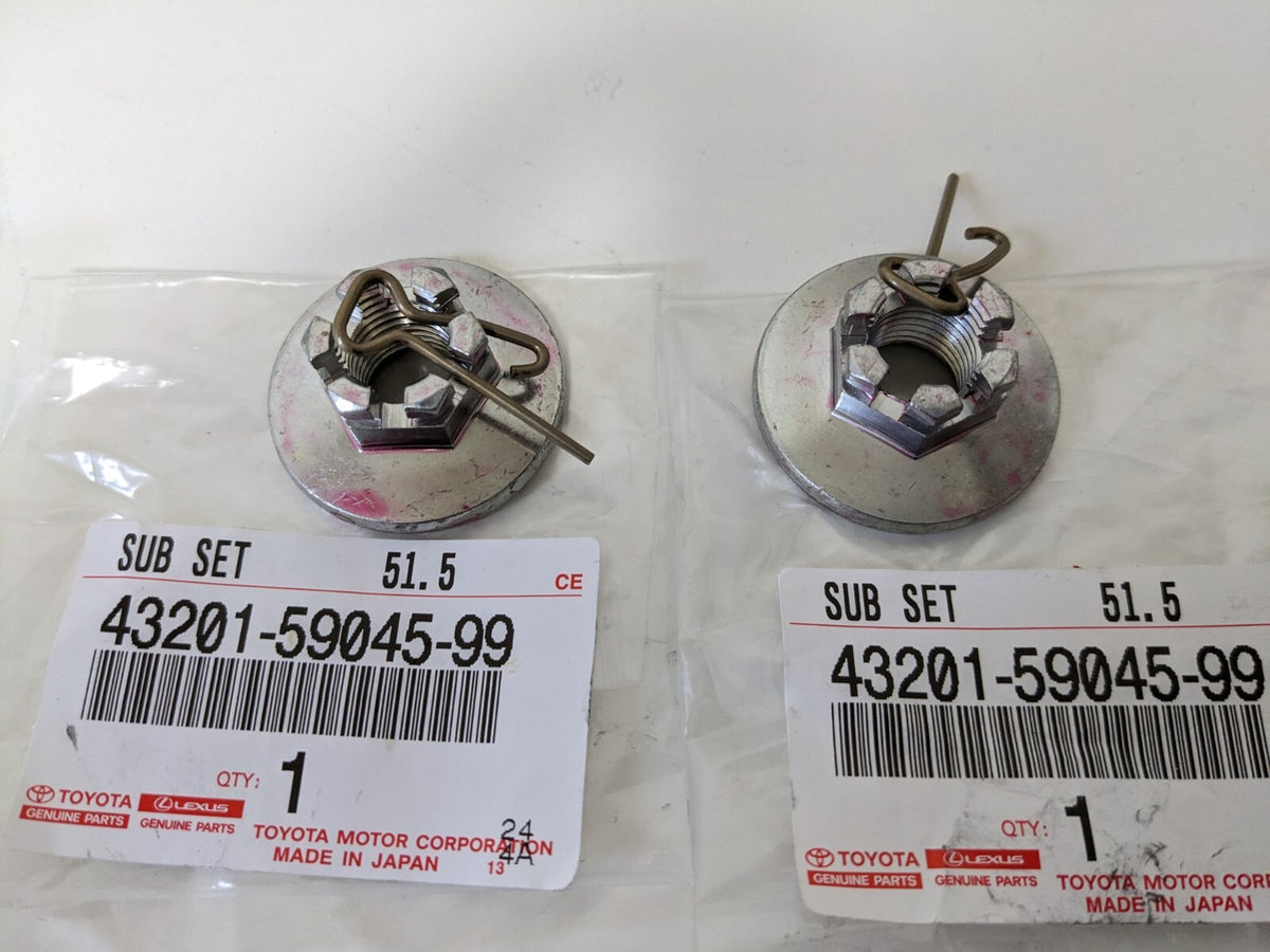 Genuine Lexus LS460 LS600h Spindle Knuckle Steering LH & RH Set OEM