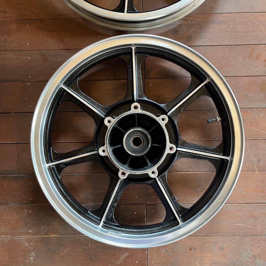 Kawasaki Z1100GP Front & Rear Wheels Set Genuine OEM