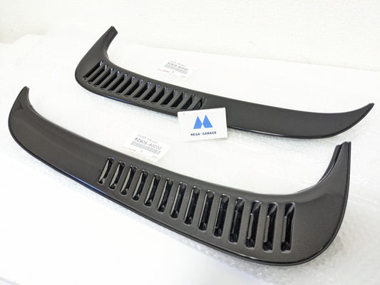 Genuine Toyota Land Cruiser 80 FJ80 Rear Louver Quarter Side Window Vent Set