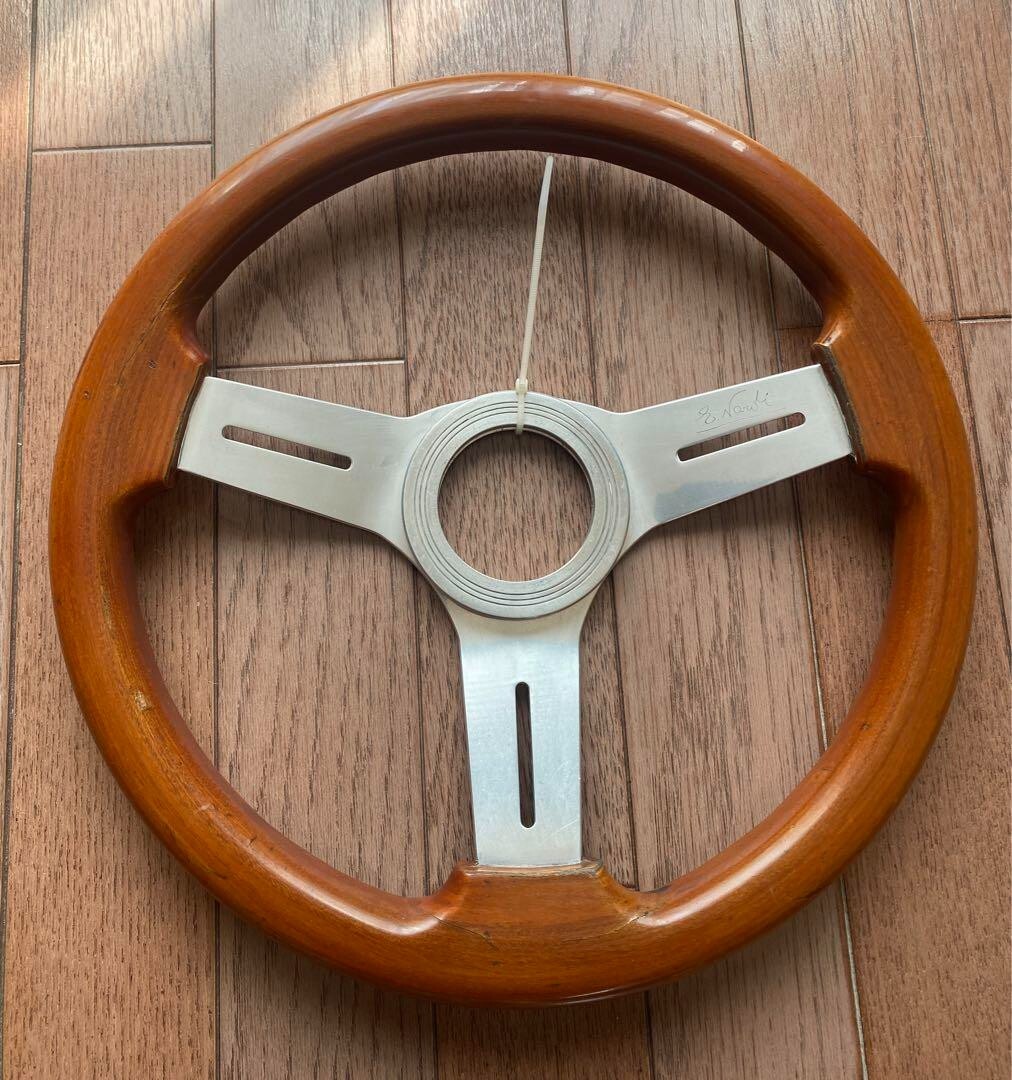 NARDI 33cm Wood Steering Wheel