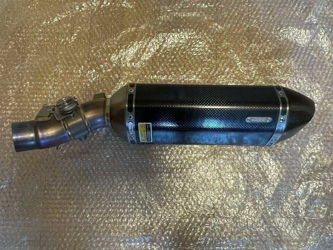 AKRAPOVIC Slip-on Muffler for Kawasaki ZX-6R ZX6R 09-