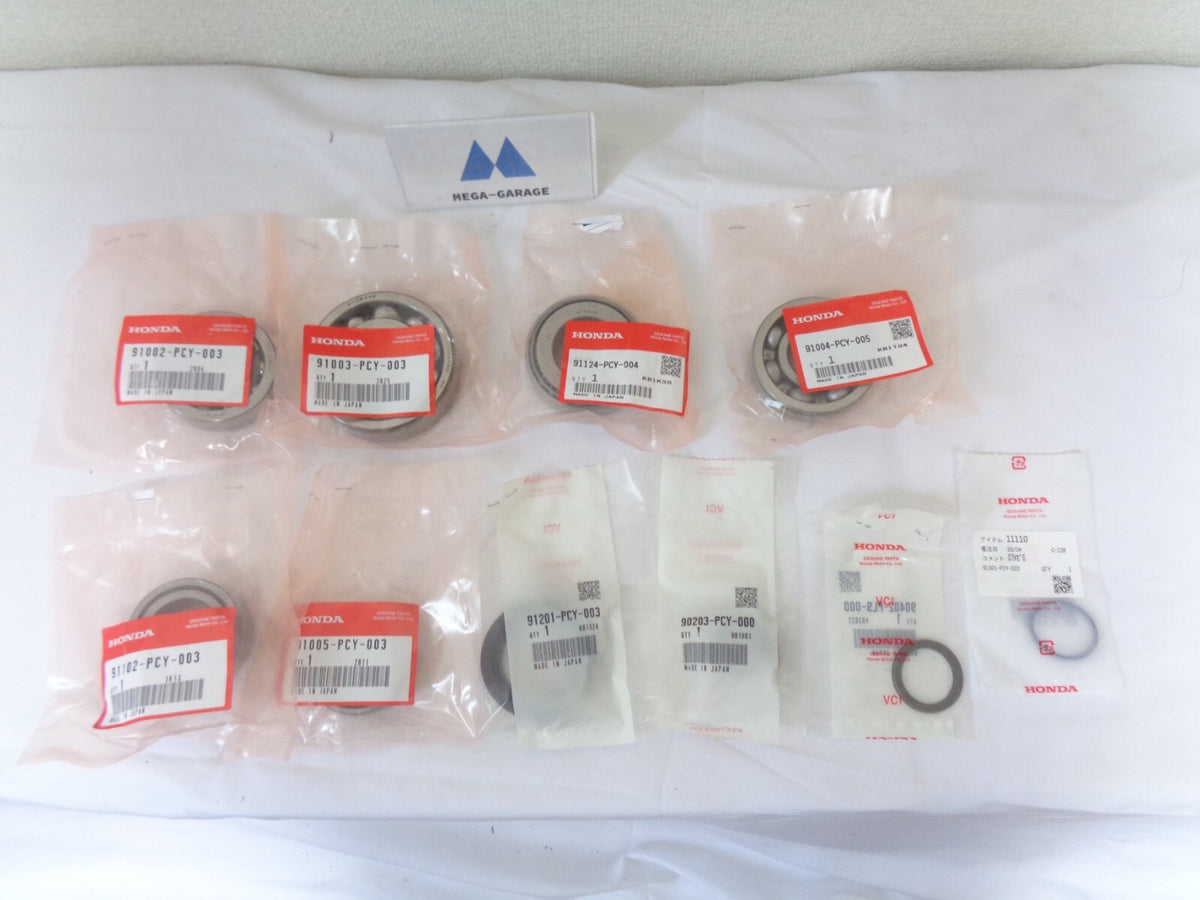 Honda Genuine Oem S2000 S2K AP1 2 Transmission Gearbox Bearings 8pcs Set