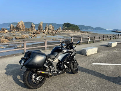 Akrapovic Carbon Slip-On Muffler Exhaust for Kawasaki Ninja 1000 Z1000SX