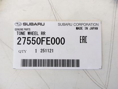 SUBARU Genuine IMPREZA WRX STI GDF 04-07 ABS Ring Rear Reluctor Disc 27550FE000