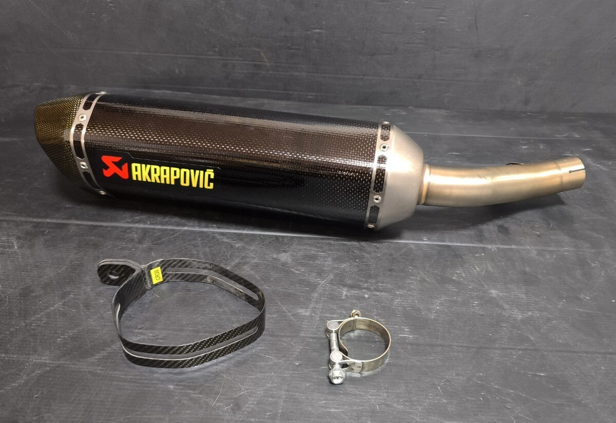 Akrapovic Carbon Slip-On Exhaust Muffler for Honda CBR400R