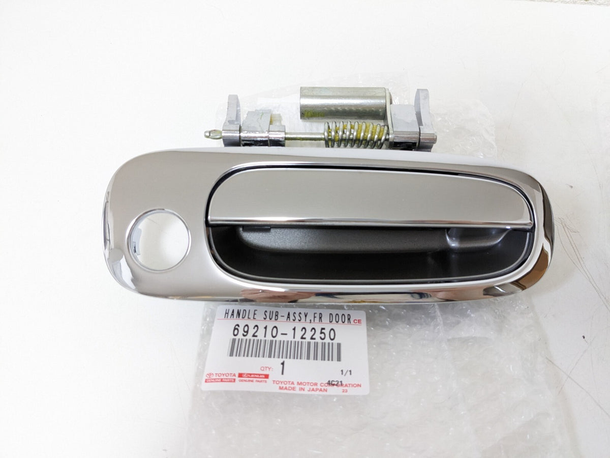 Toyota Genuine MR2 Spyder ZZW30 Chrome Outer Door Handle LH+RH set