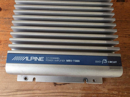 Alpine MRV-T300 2-Channel Car Audio Power Amplifier HI LOW PASS V12