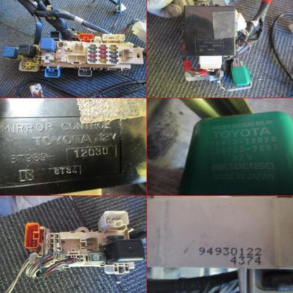 Toyota AE100 5MT Wiring in Dashboard