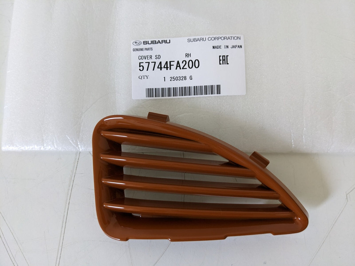 SUBARU Genuine IMPREZA WRX STi GC8 Front Bumper Lower Vent Cover RH & LH Set