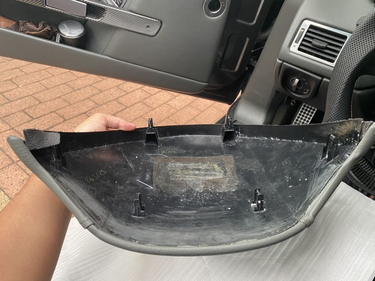 Aston Martin DB9 V8 Vantage Gauge Hood Black Leather