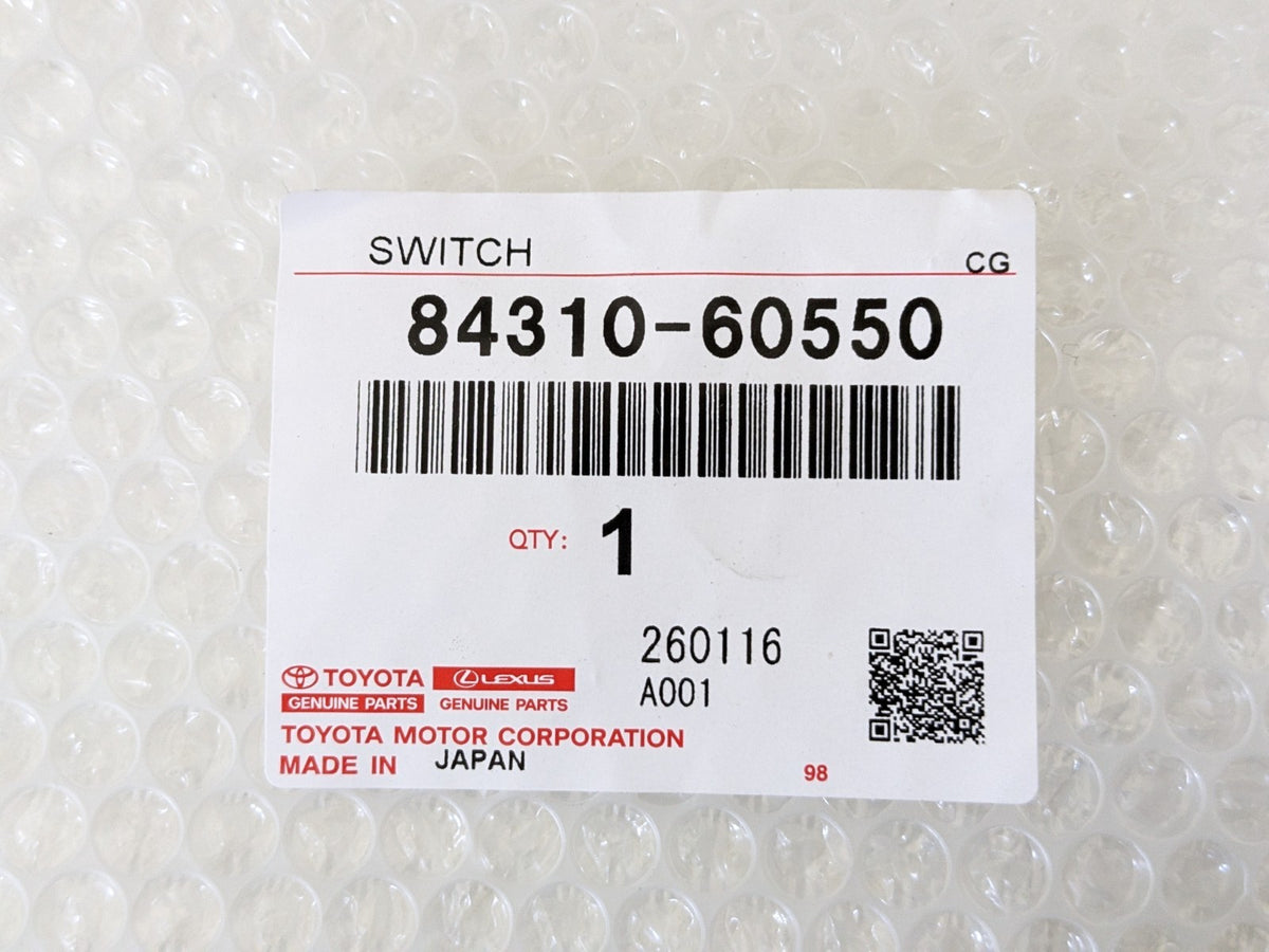 Toyota Genuine Land Cruiser LJ BJ FJ HZJ PZJ Turn Signal Switch OEM 84310-60550