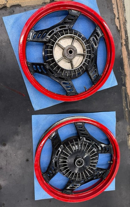 Honda CBX400F NC07 Front & Rear Wheels Set Genuine OEM