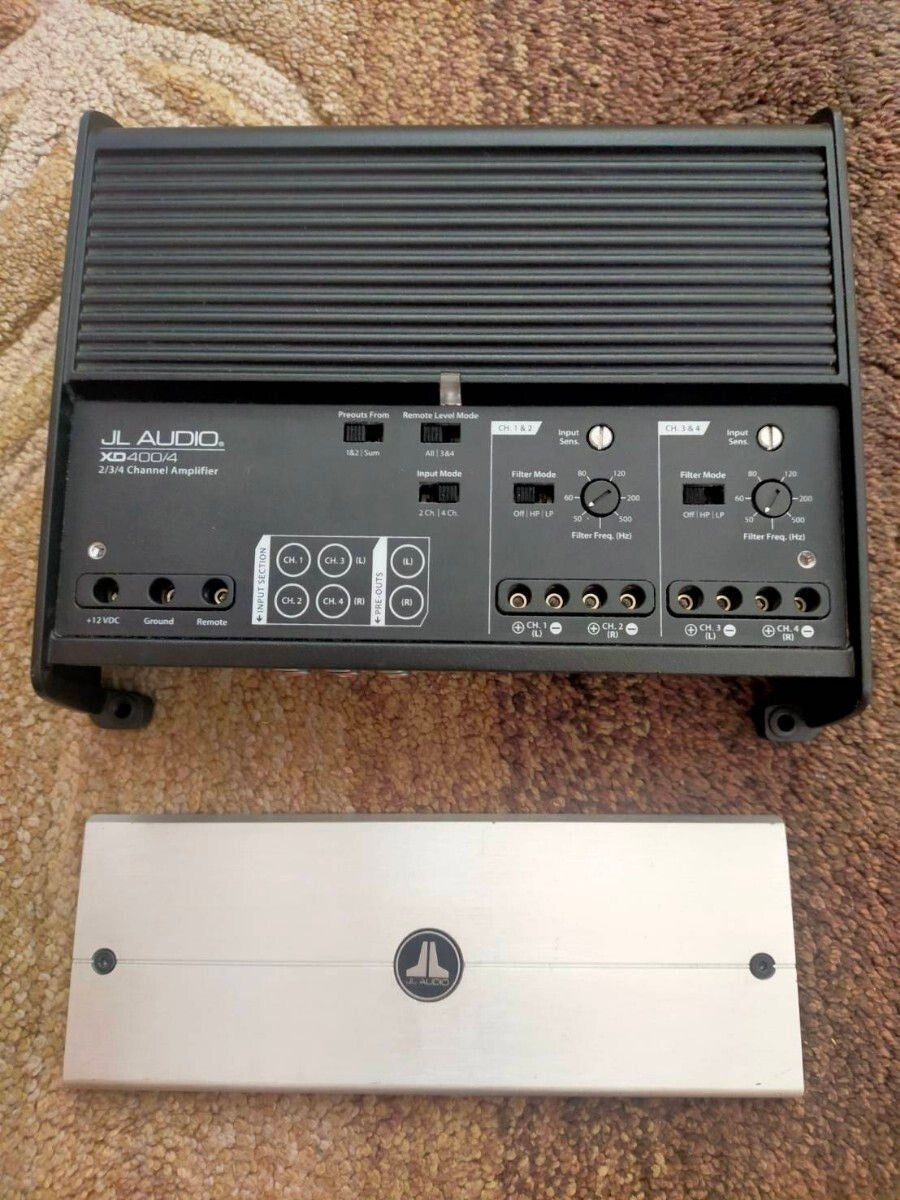 JL AUDIO XD400/4 4-channel Power Amplifier