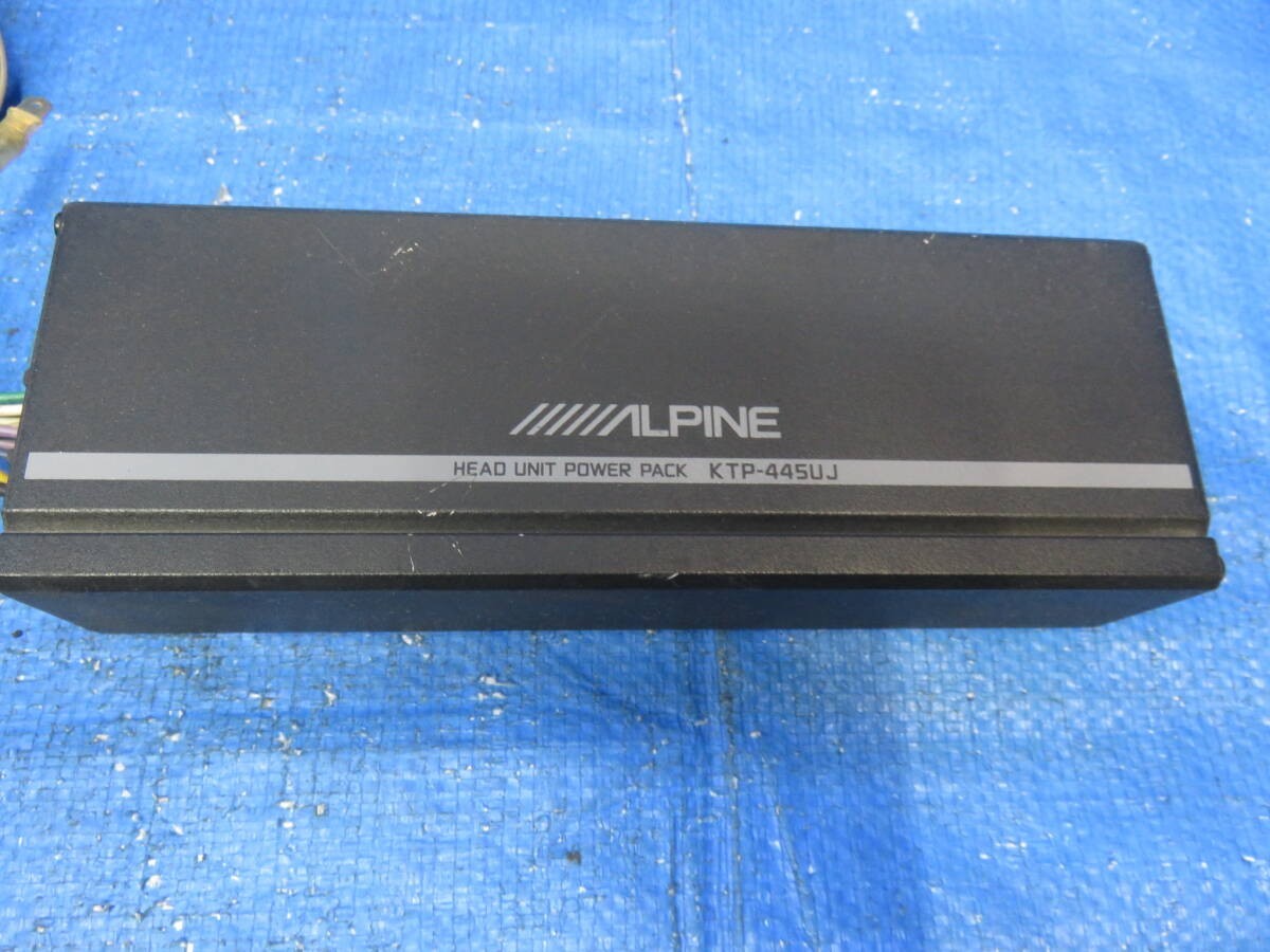 Alpine KTP-445UJ Compact 4-Channel Digital Power Amplifier Car Audio JDM