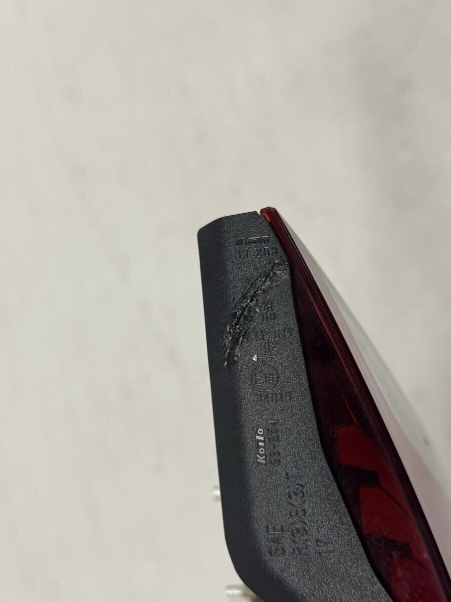 Lexus ES300h AXZH10 AXZH11 2018-2025 Left Inner Tail Light Lamp KOITO 33-254 OEM