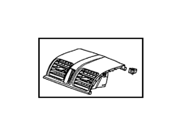 77610-SWA-A02ZA HONDA Genuine CR-V Center Dash Heater Vent Air Outlet