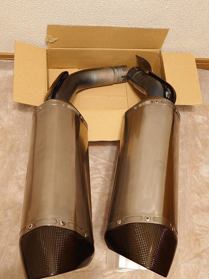 AKRAPOVIC Slip-on Titanium Muffler Silencer for Yamaha YZF-R1 2009-2014