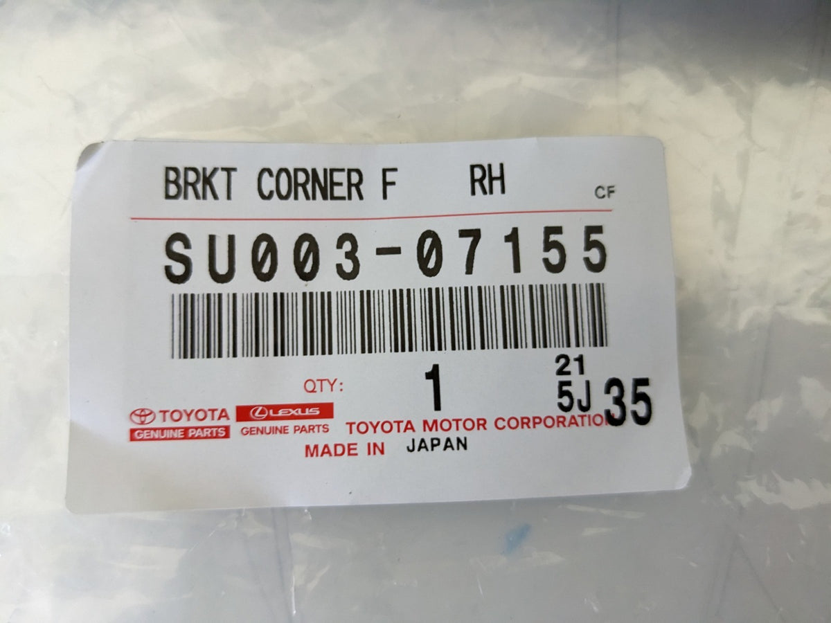 Toyota Genuine GT86 Scion FR-S 13-16 Front Bumper Side Support Left Right OEM