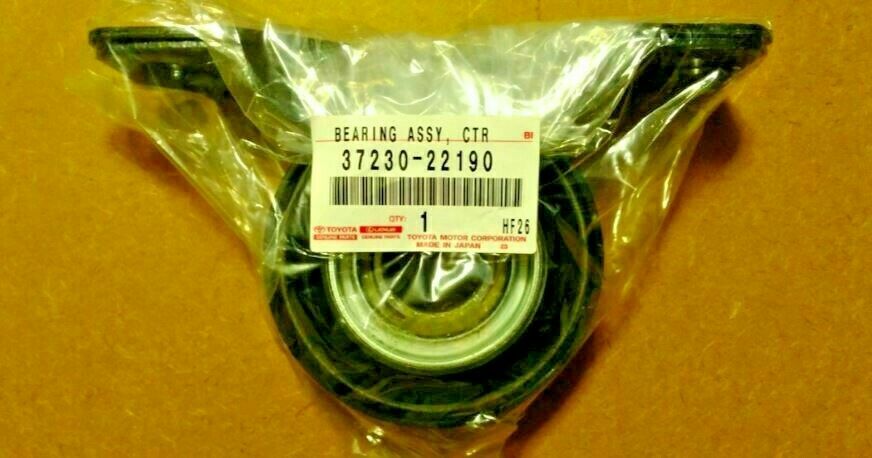 37230-22190 90311-40001 Toyota Genuine BEARING ASSY CENTER SUPPORT & Seal OEM