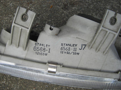 Honda Civic EF2 Sedan Left Halogen Headlight STANLEY 033-6568 OEM 1989-1991