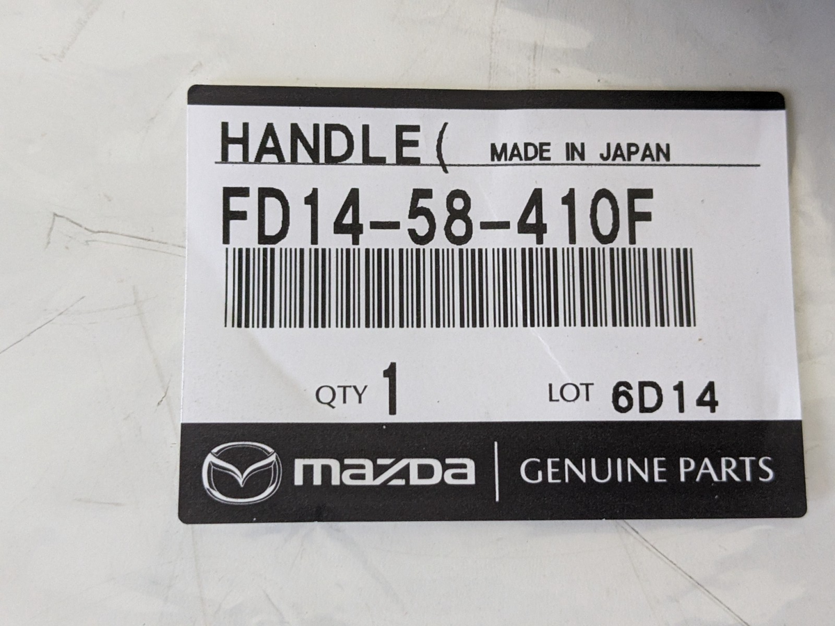 Genuine MAZDA RX-7 FD3S Out Side Outer Door Handle Right & Left Side Set