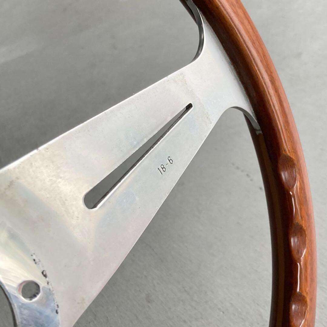 NARDI 38.5cm Wood Steering Wheel
