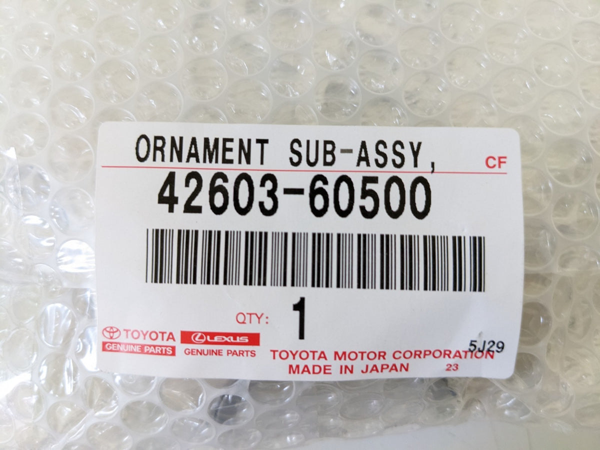 TOYOTA OEM Mid Model Wheel Center Cap for Land Cruiser Prado 120 42603-60500(×4)