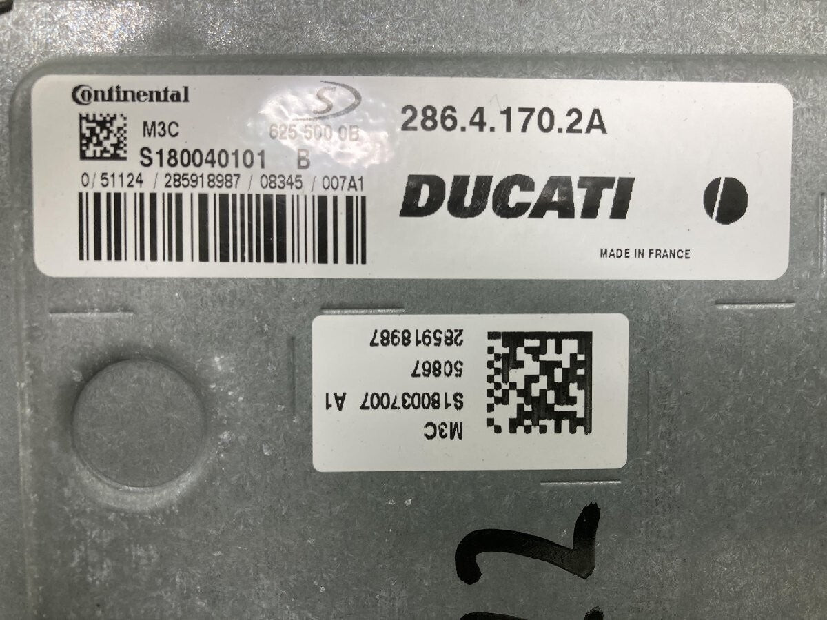 Ducati MONSTER 1000 Engine Control Unit ECU 286.4.170.2A Genuine OEM