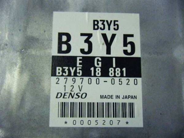 Mazda 121 Demio DW3W Engine Computer ECU B3Y5-18-881 1996-2002 OEM JDM