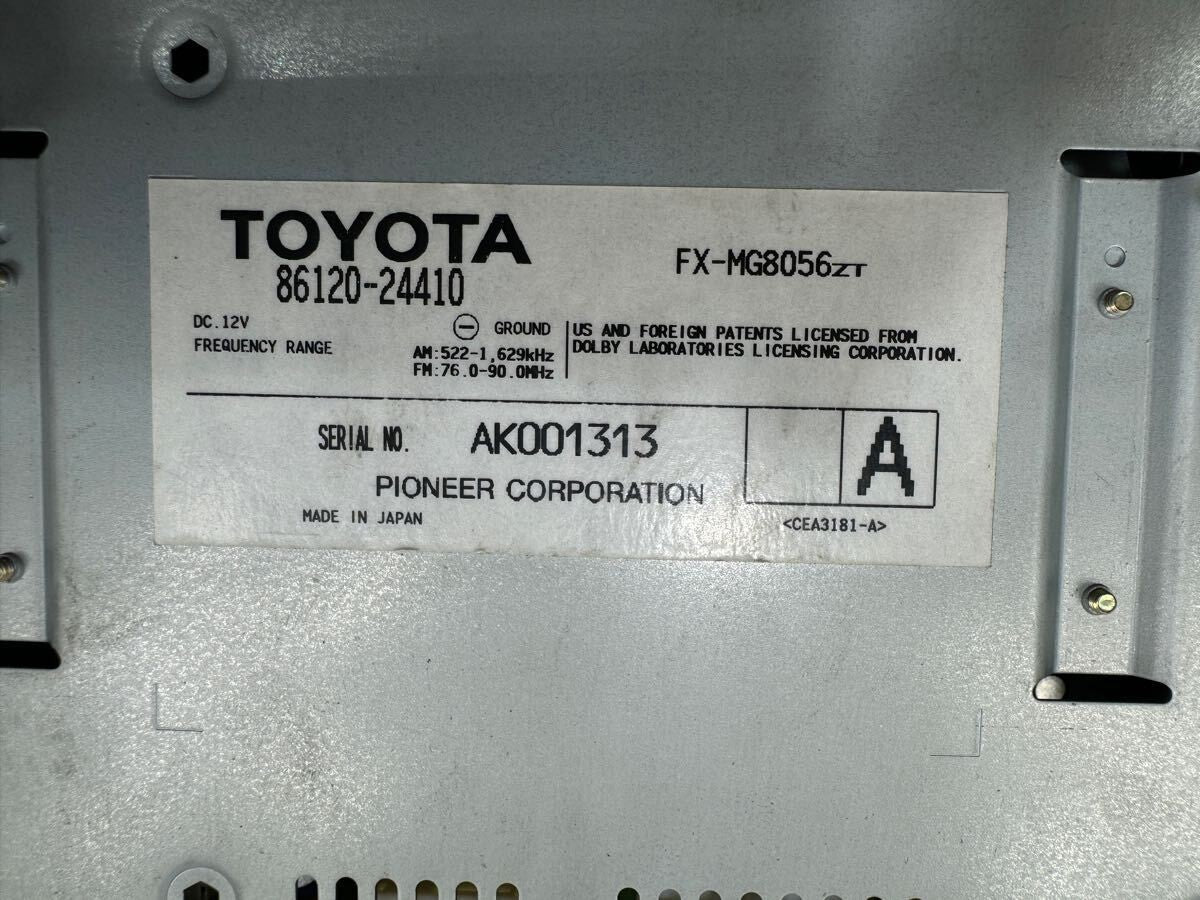 Toyota Soarer UZZ40 Lexus SC430 2001-2005 Pioneer CD MD Player 86120-24410 OEM