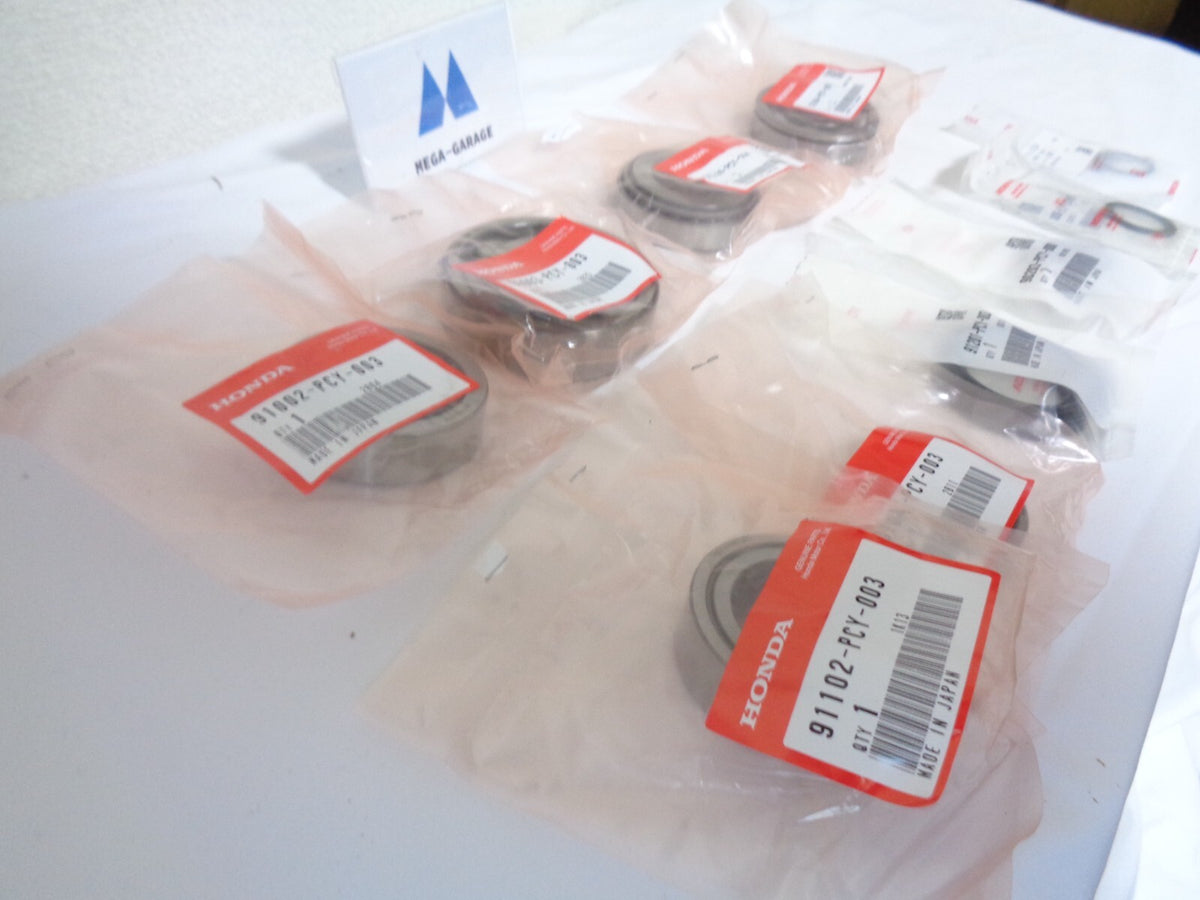 Honda Genuine Oem S2000 S2K AP1 2 Transmission Gearbox Bearings 8pcs Set