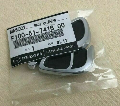 New Genuine MAZDA RX-7 FD3S Efini Badge Emblem Front Rear Pairs Set Black JDM